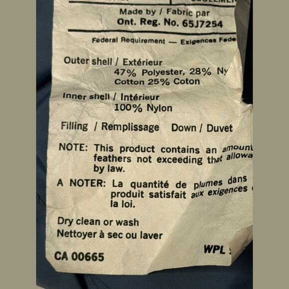 Vtg. 70s/80s Eddie Bauer Goose Down Quilted Puffer Jacket Womens Medium - Picture 9 of 11